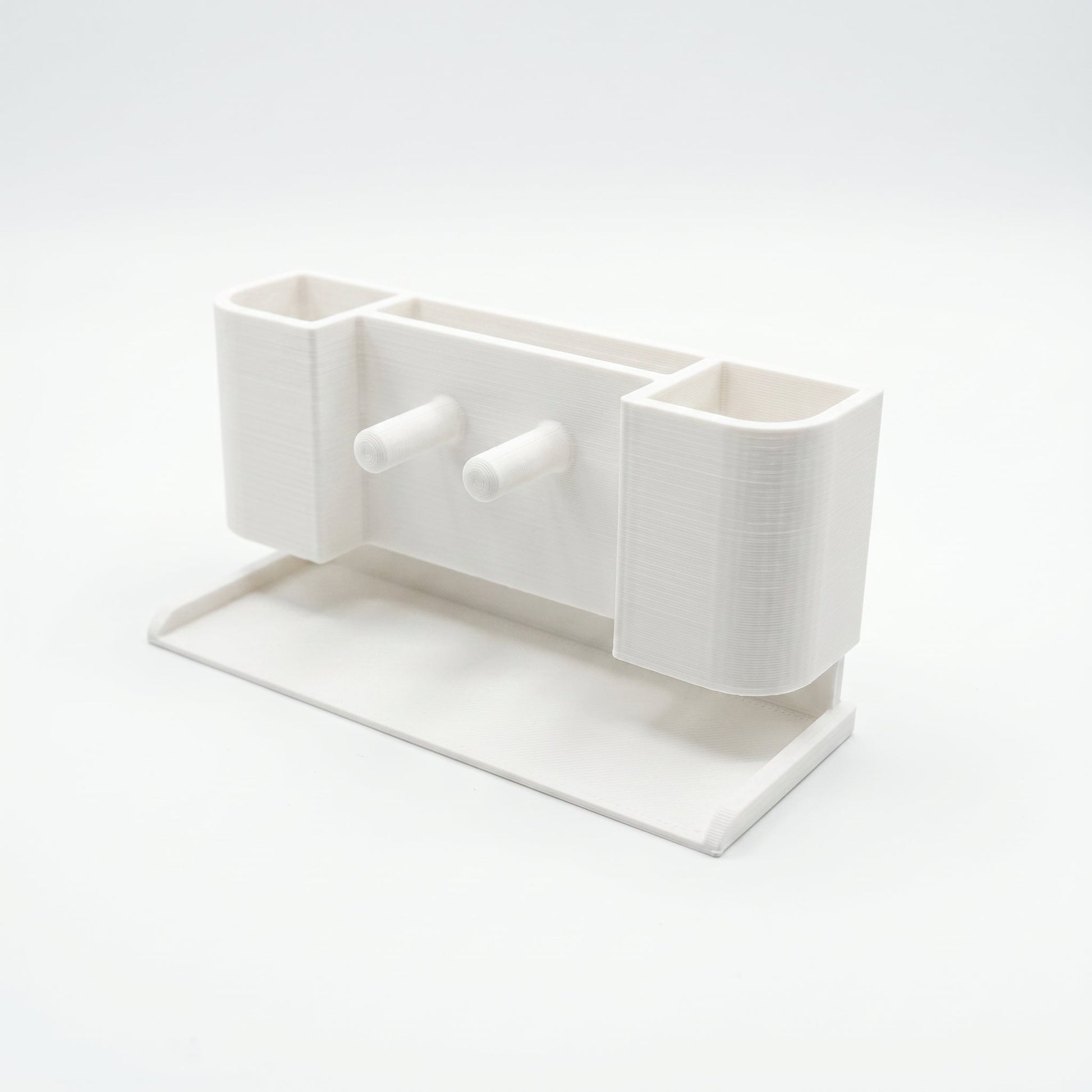Modular Sink Caddy Sponge & Brush Organizer with Drip Tray