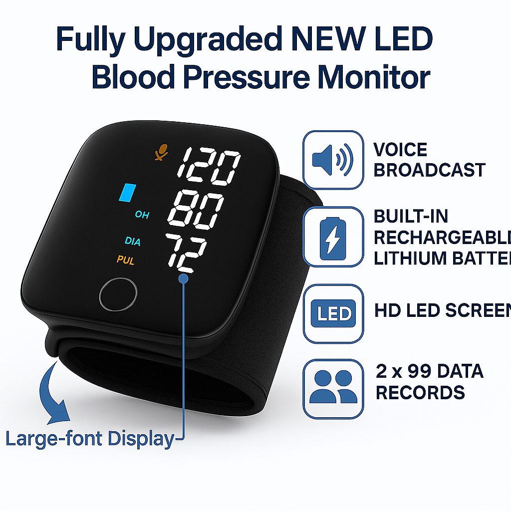 Clinical-Grade BP Monitor