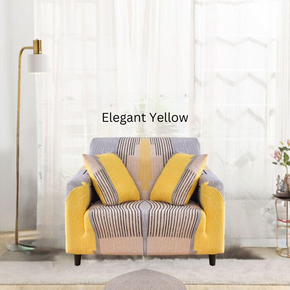 Elegant Yellow Sofa Covers