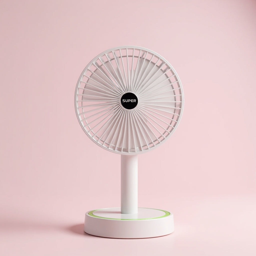 2-in-1 Portable Rechargeable Fan