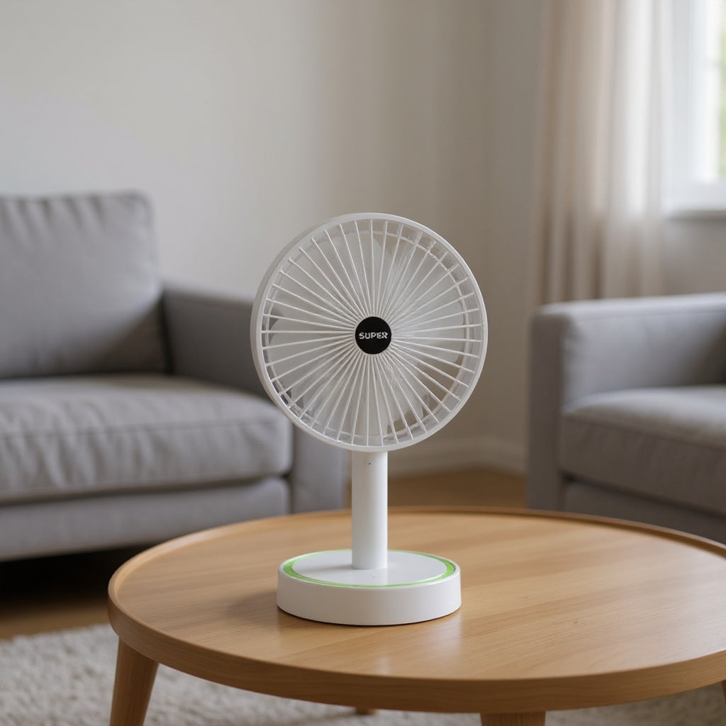 2-in-1 Portable Rechargeable Fan