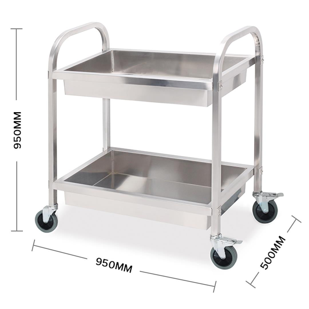 Stainless Steel Food Cart