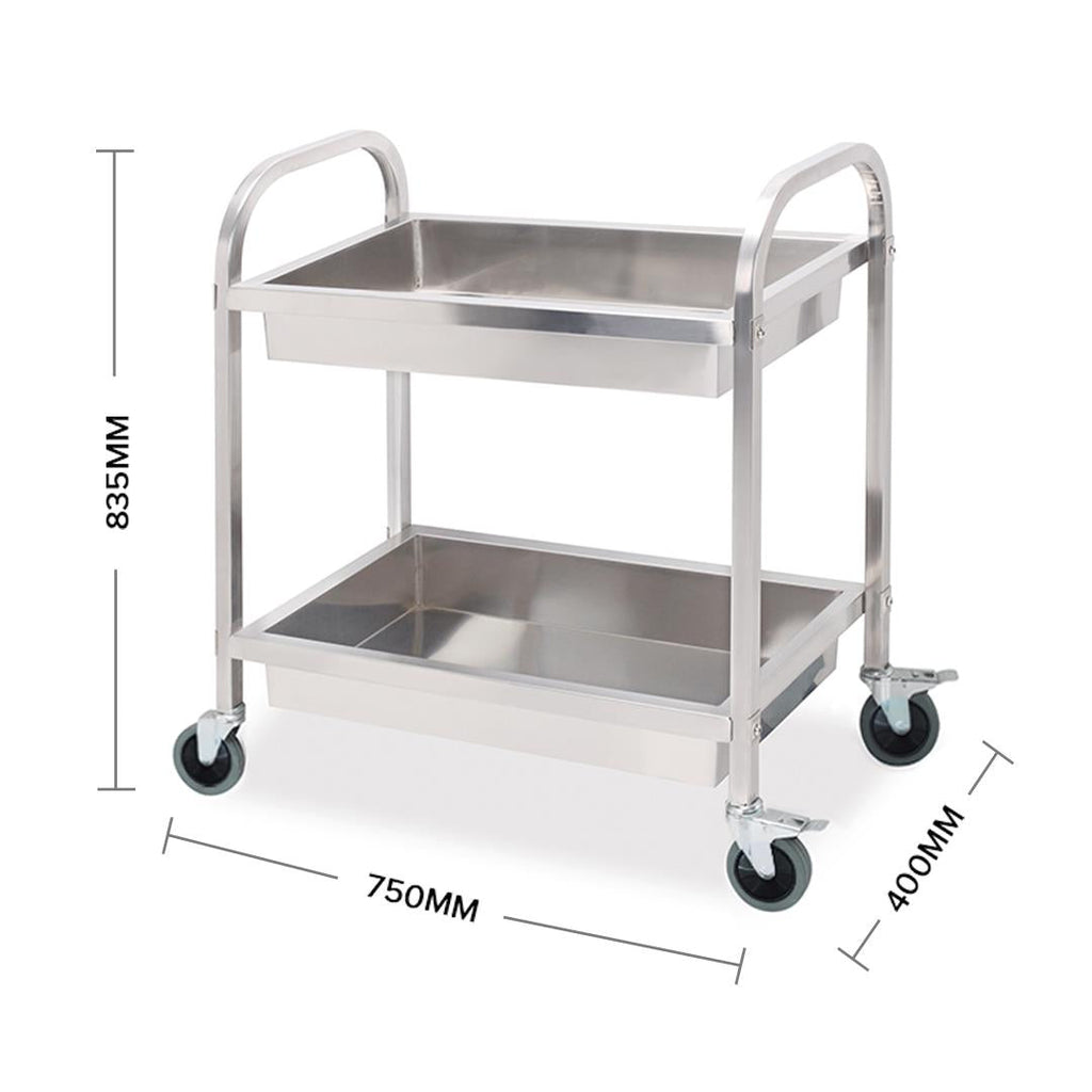 Stainless Steel Food Cart