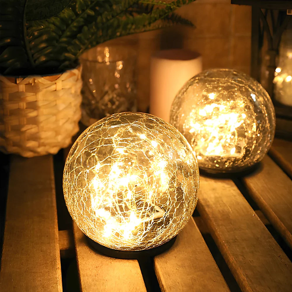 Solar Globe Garden Light