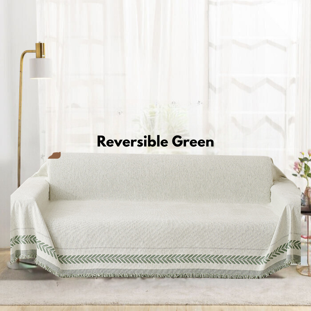 Reversible Sofa Throw Blanket
