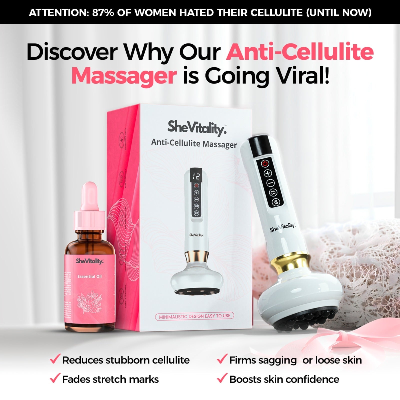 Anti-Cellulite Massager Set
