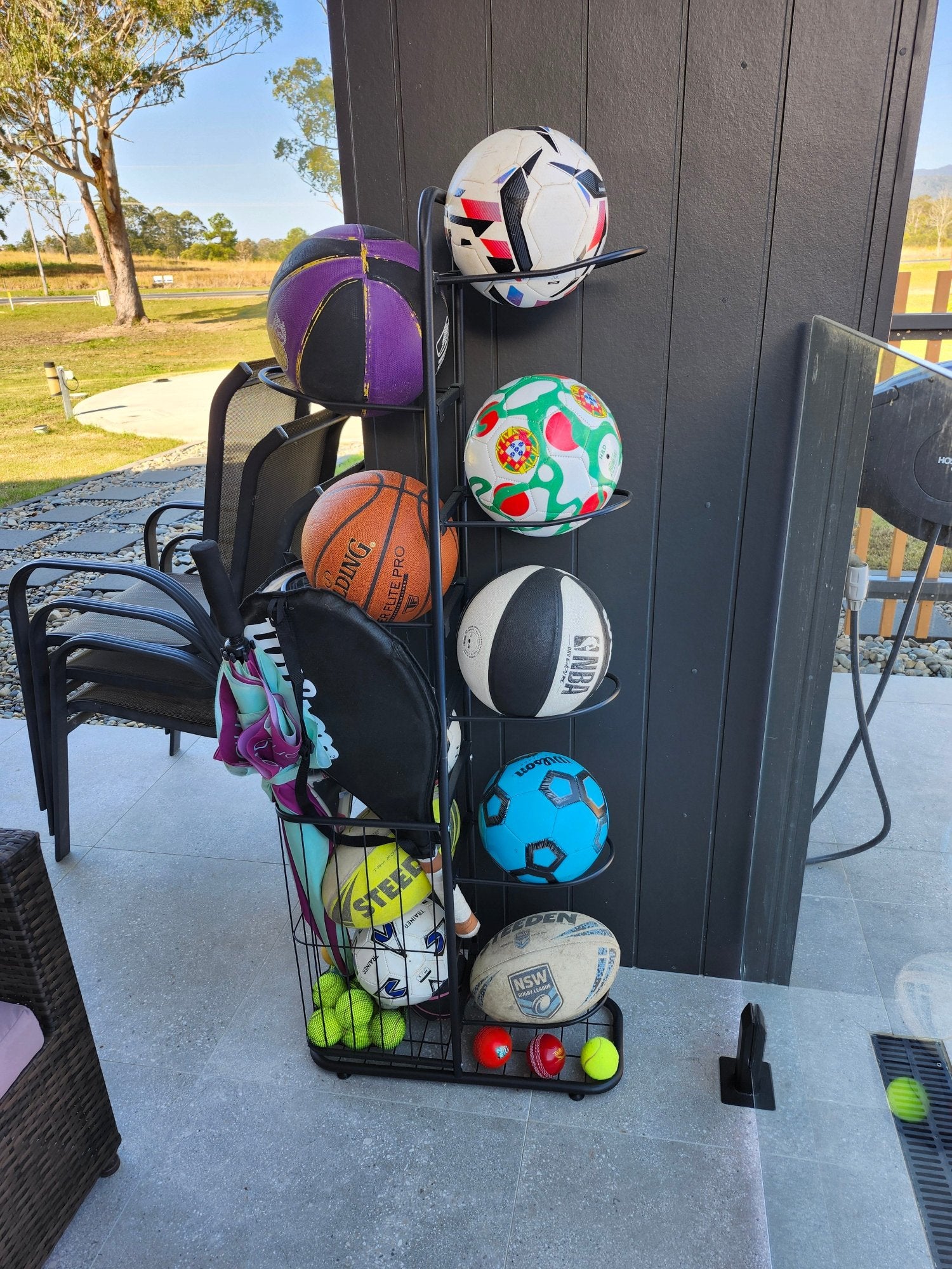 Sports Ball Rack