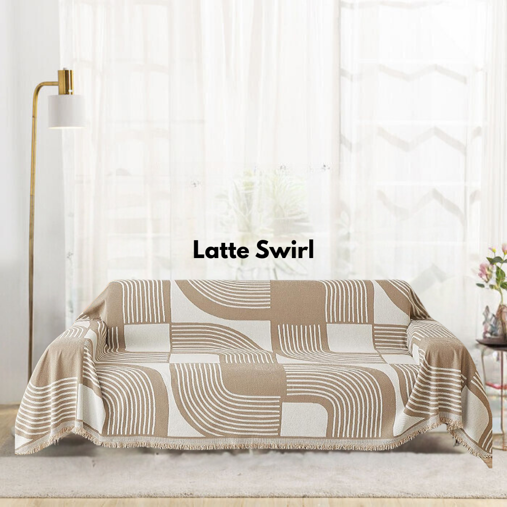 Reversible Sofa Throw Blanket