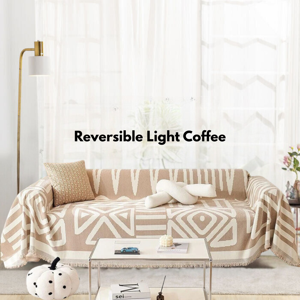 Reversible Sofa Throw Blanket