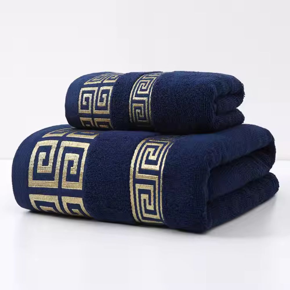 Geometric Pattern Towel 2 pcs