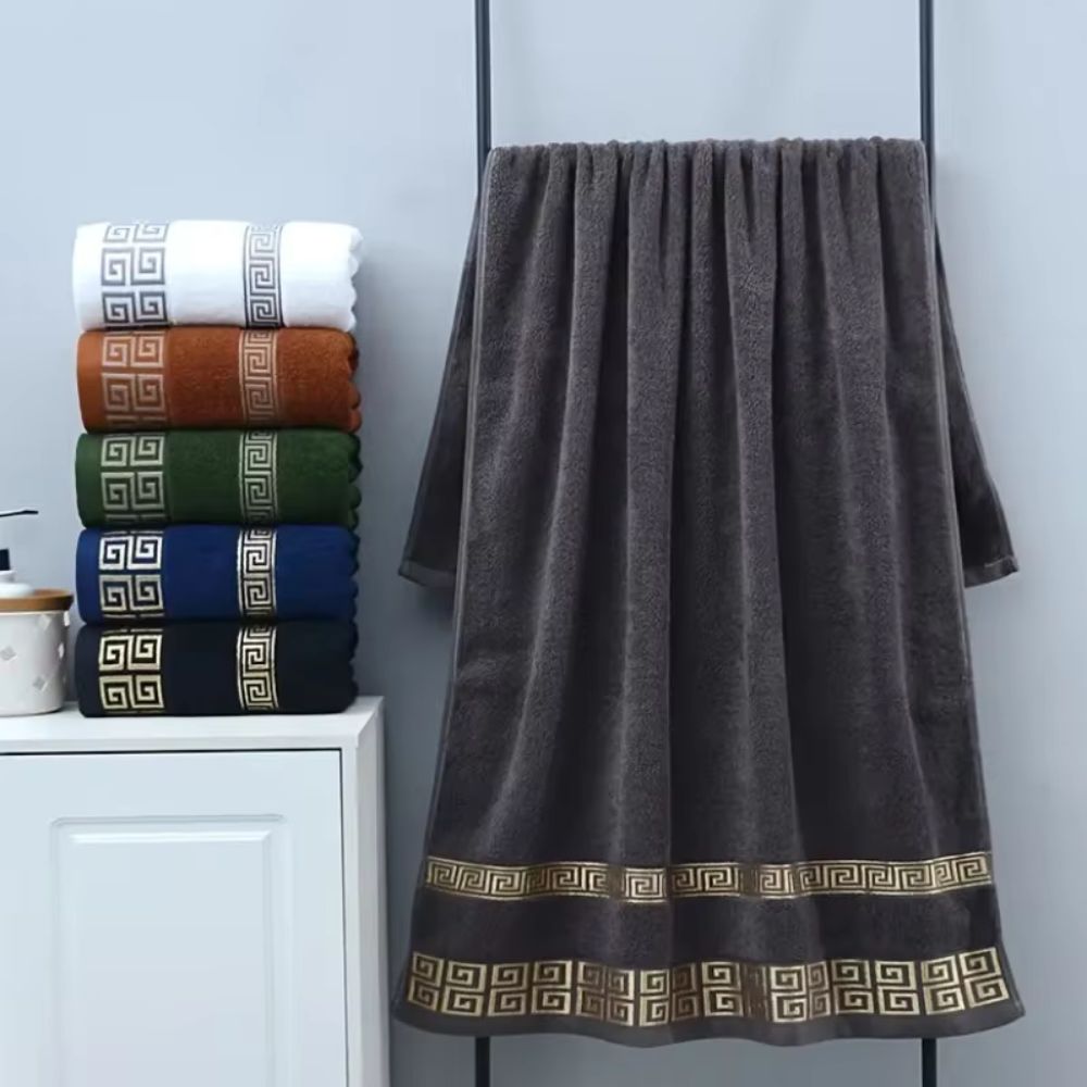 Geometric Pattern Towel 2 pcs