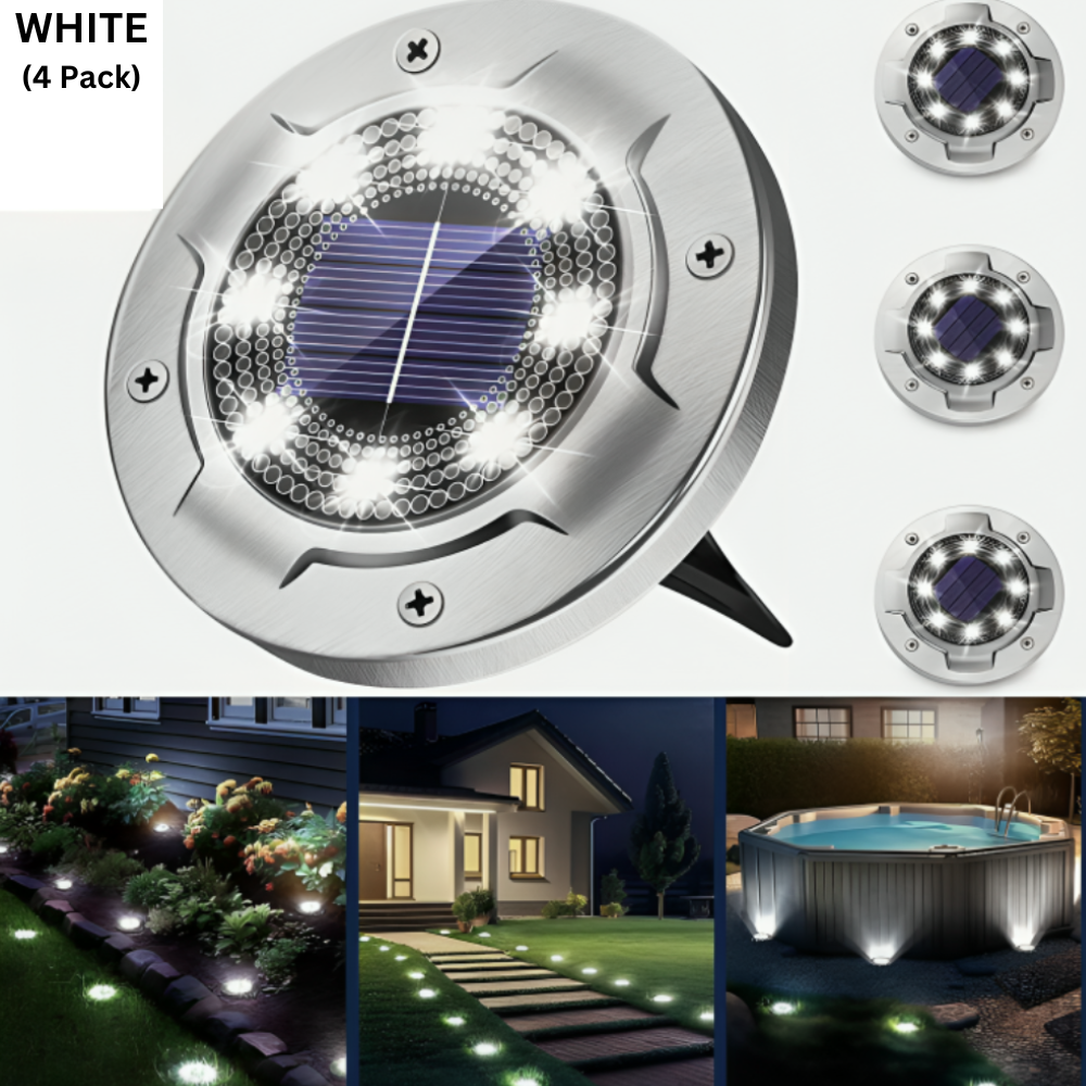 Solar Power Ultra Garden Ground Lights