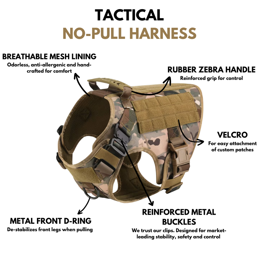 Tactical No-Pull Harness