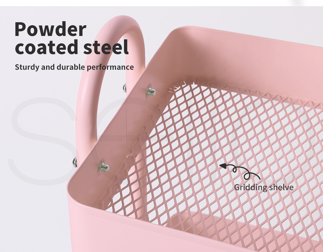 Utility Trolley Cart 4 Tiers