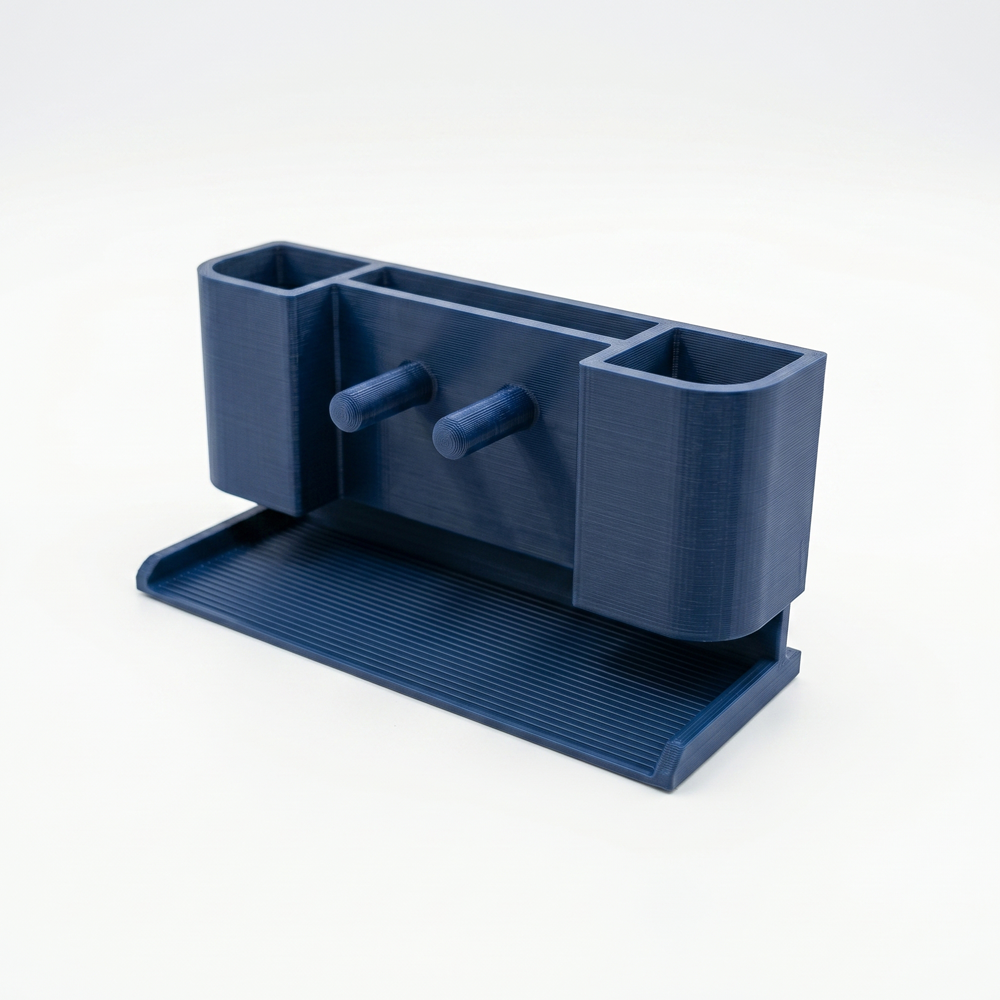 Modular Sink Caddy Sponge & Brush Organizer with Drip Tray