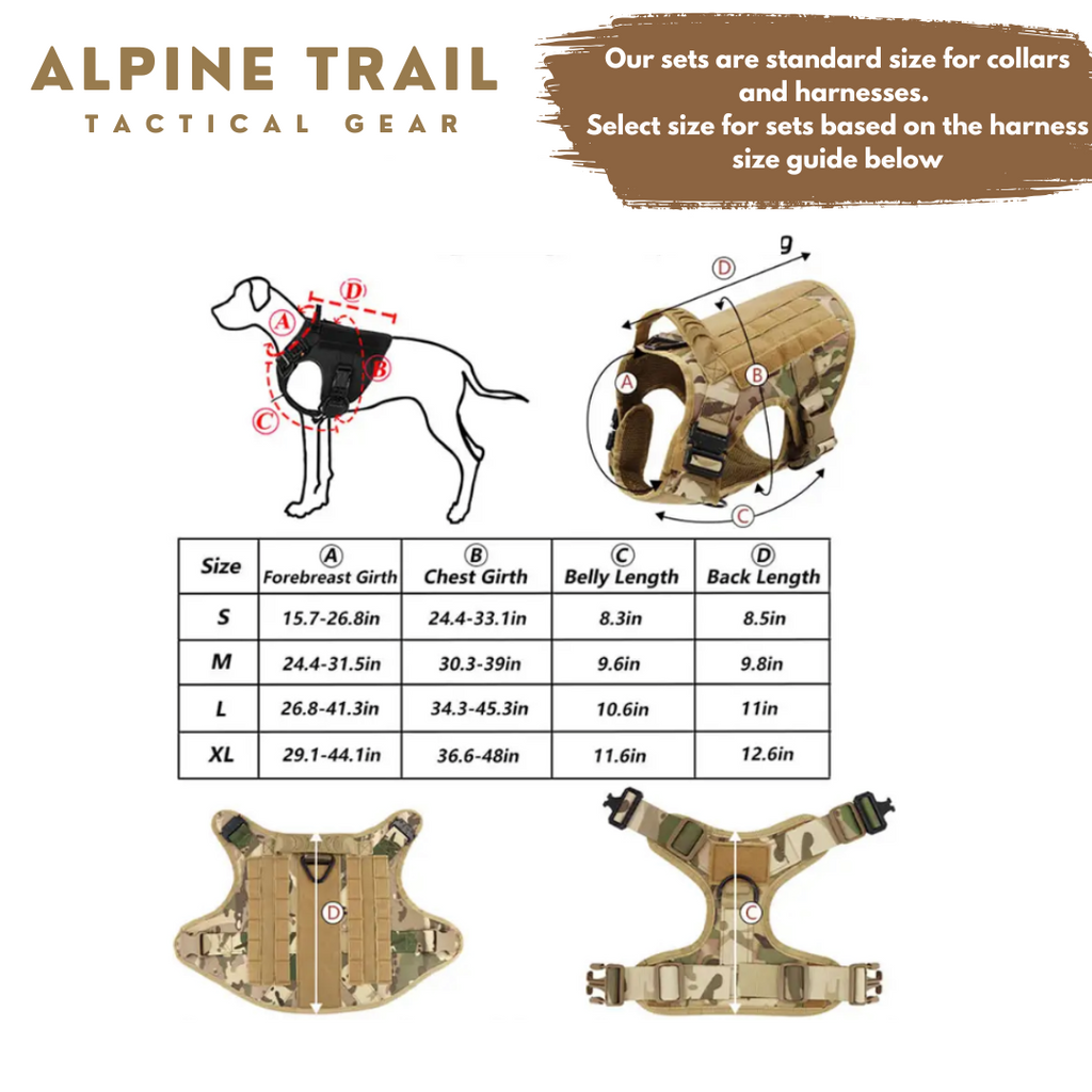 Tactical No-Pull Harness