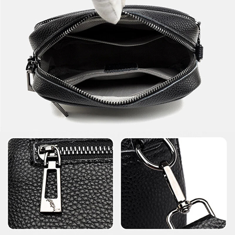 Chic Leather Crossbody Bag