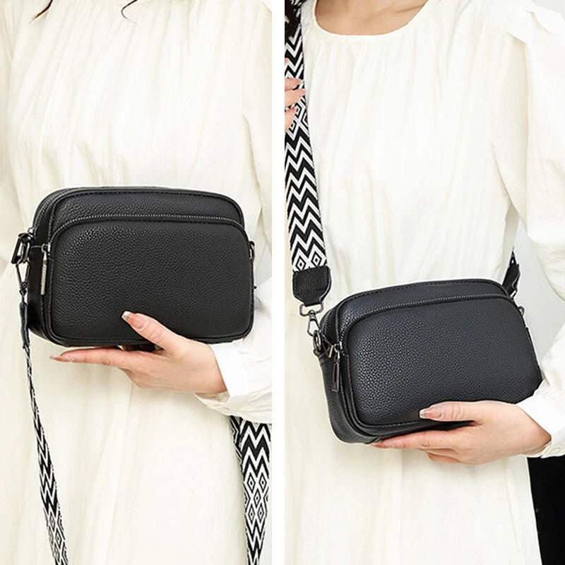 Chic Leather Crossbody Bag