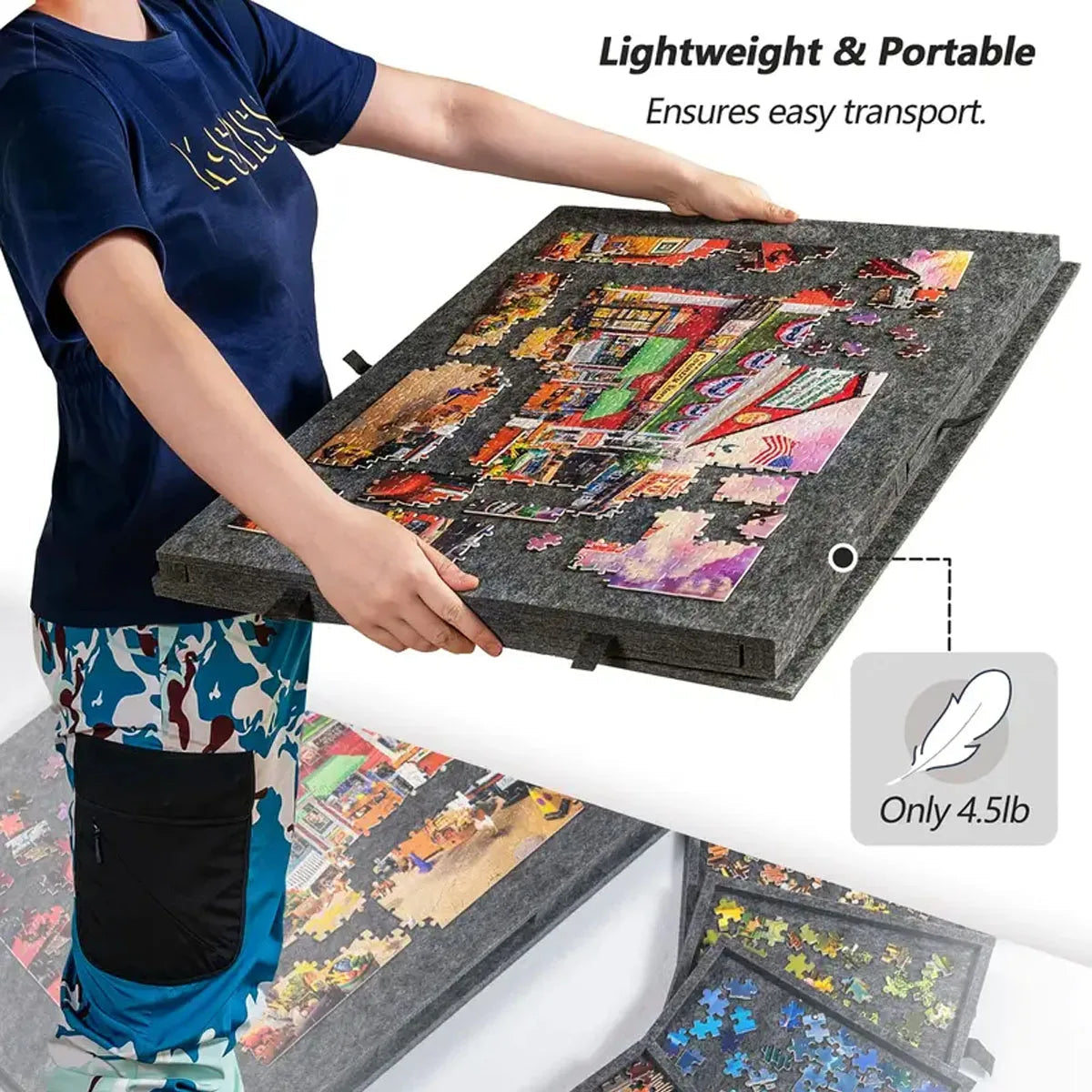 Portable Puzzle Board