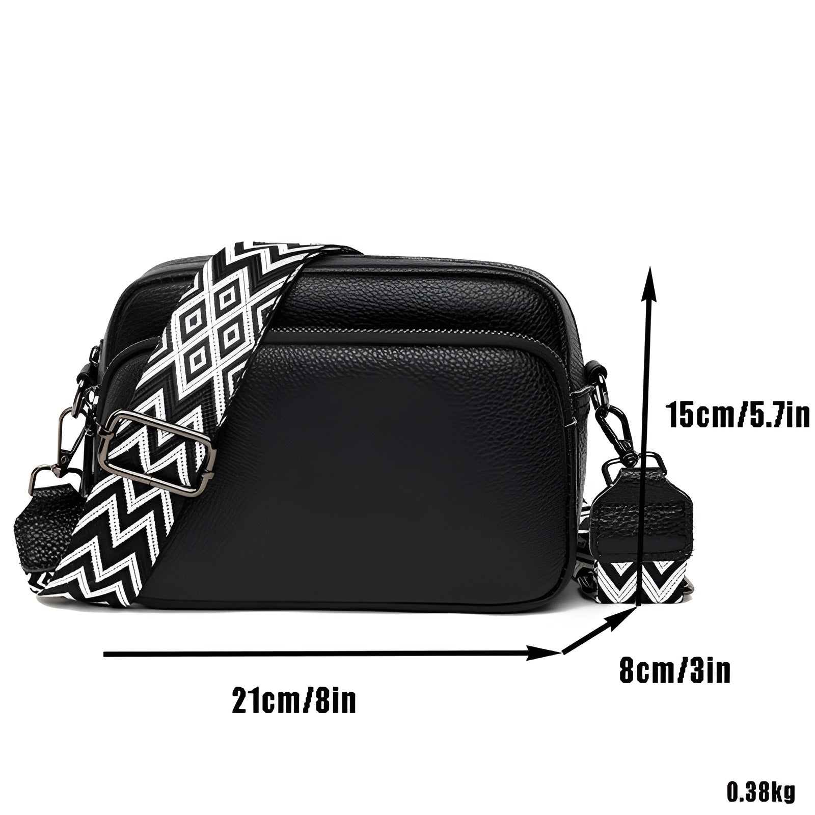 Chic Leather Crossbody Bag