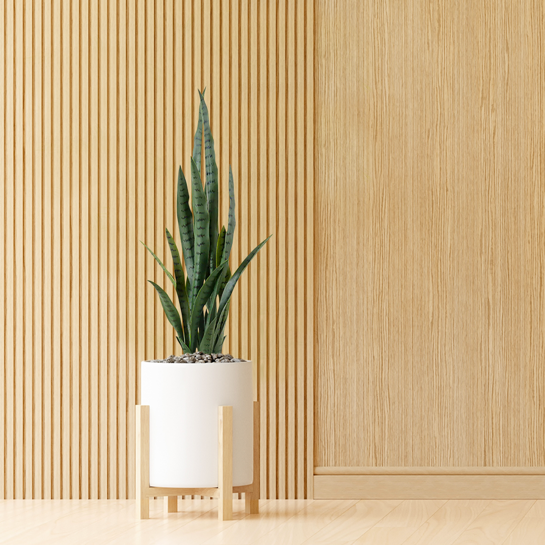 SOGA 4X 95cm Sansevieria Snake Artificial Plants with Black Plastic Planter Greenery, Home Office Decor