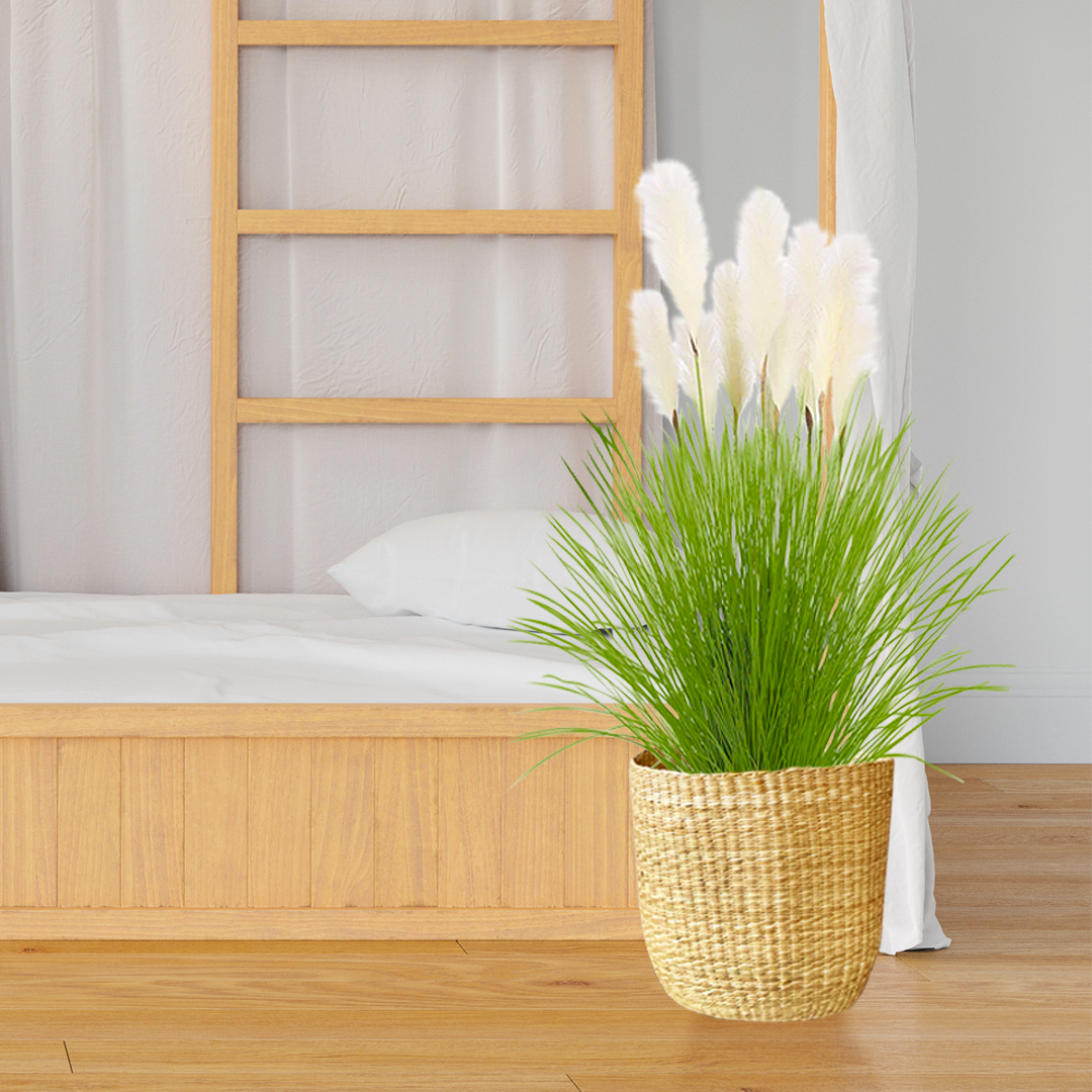 Artificial Plant Potted Pampas Grass
