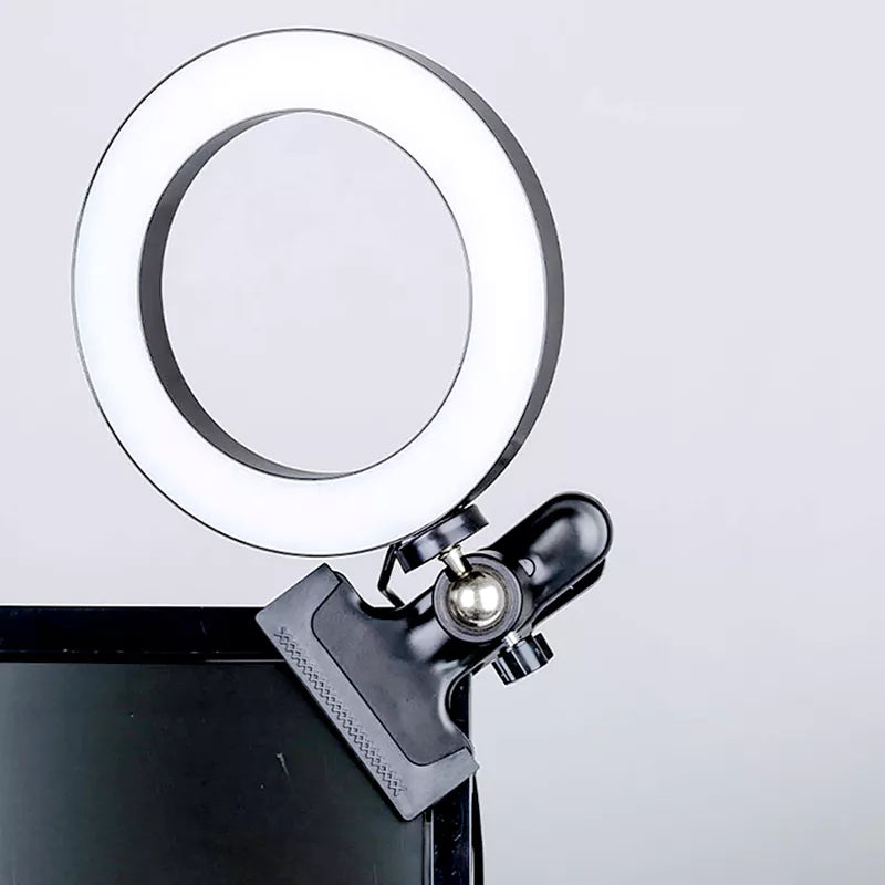 6" Clip-On LED Ring Light