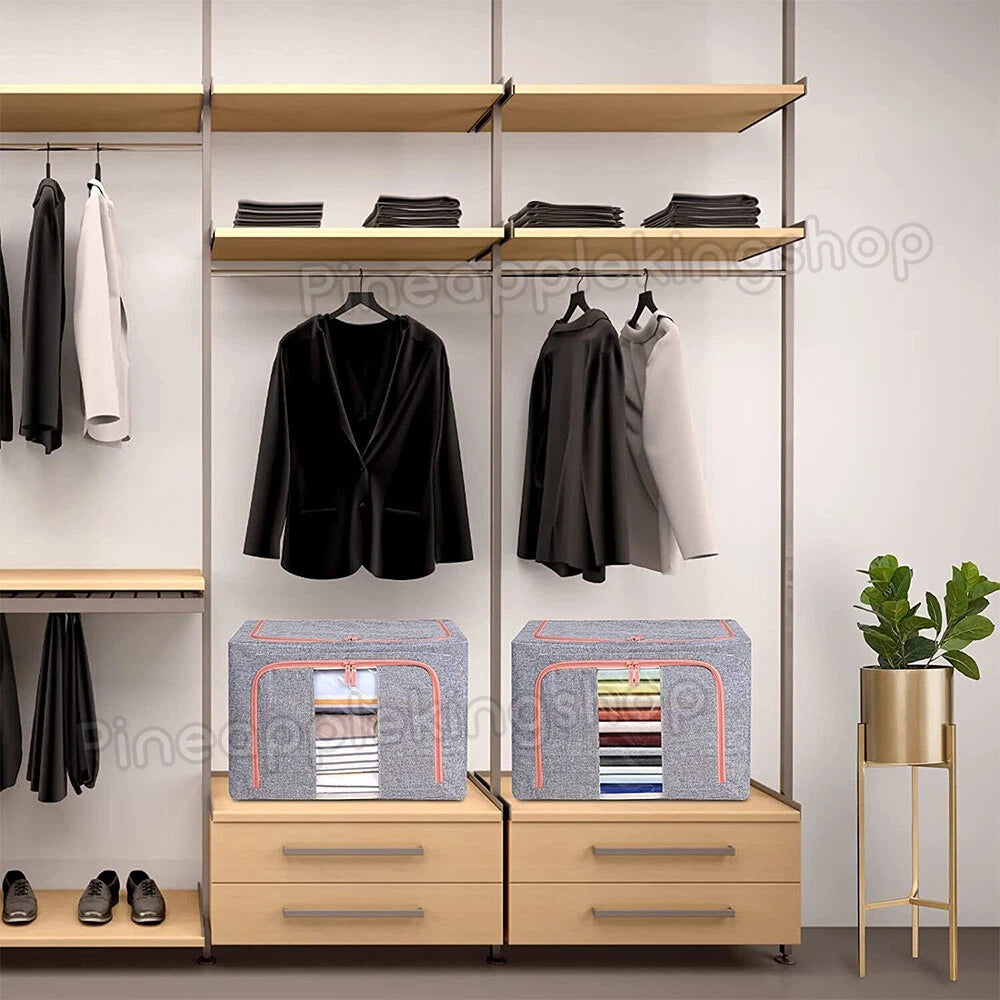 Foldable Storage Box 100L