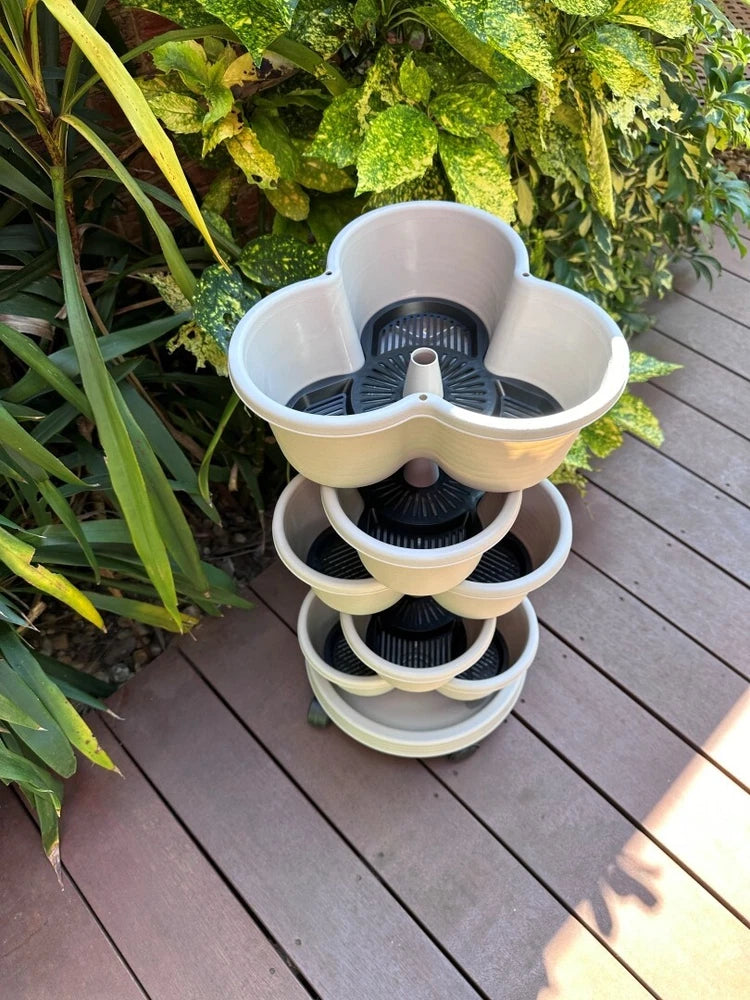 Stackable Planters (5 Tiers)