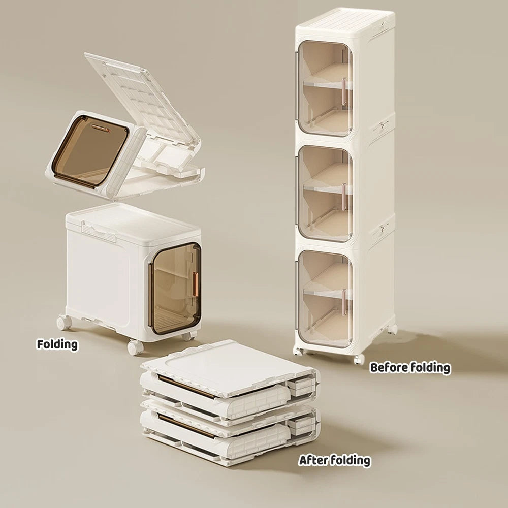 Multi-Layer Storage Cabinet