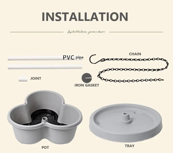 Stackable Planters (5 Tiers)
