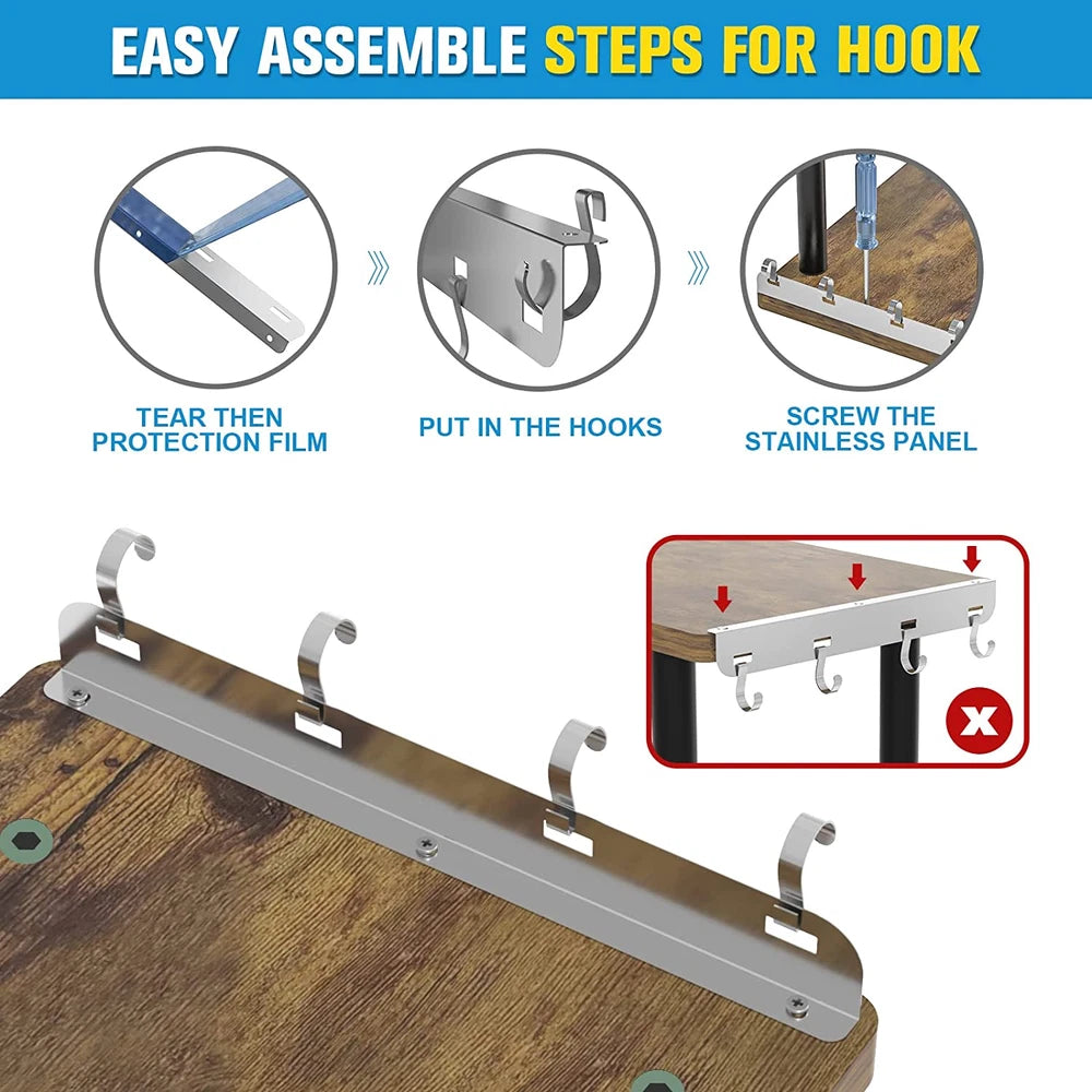 3-Tier Moveable Corner Shelf Organiser