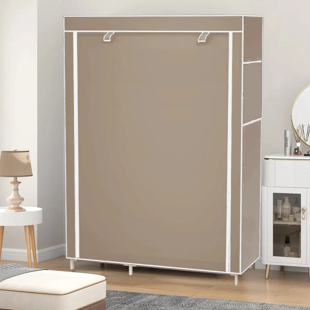 Portable Wardrobe Storage Cabinet