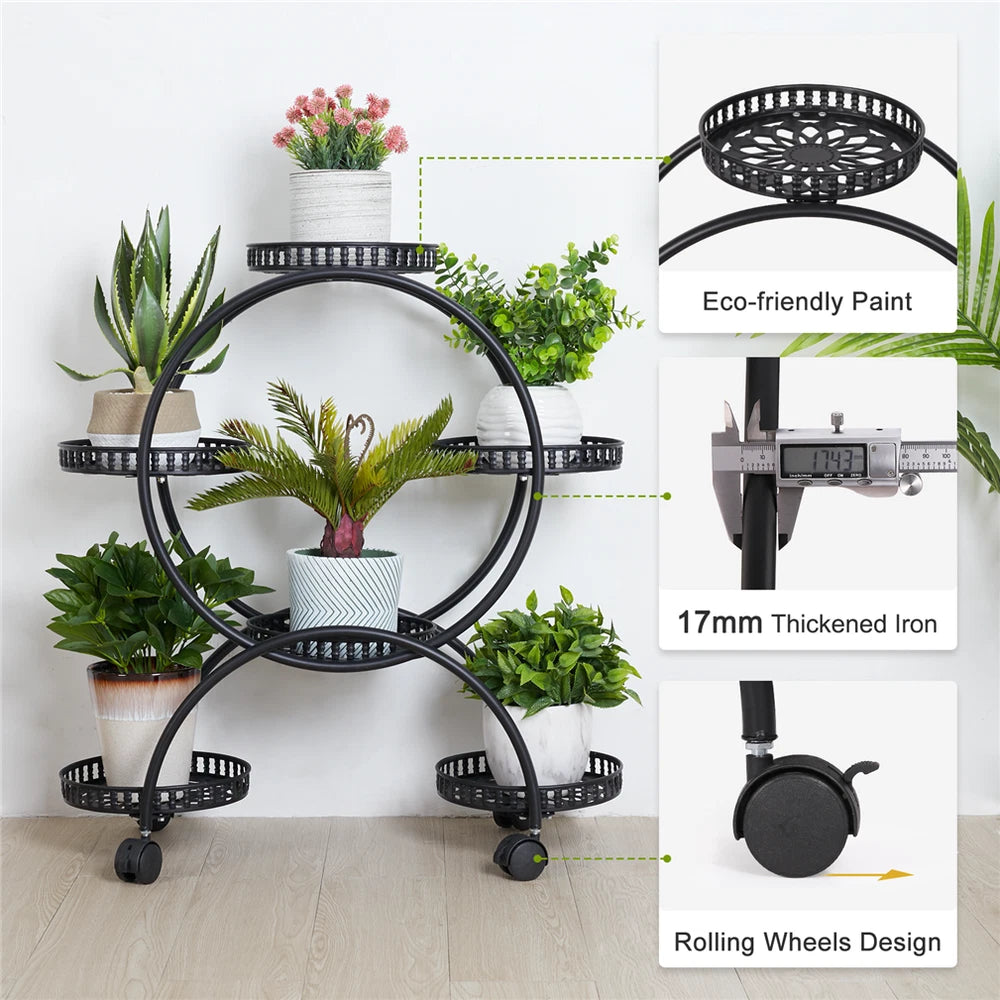 Mobile Large Plant Stand