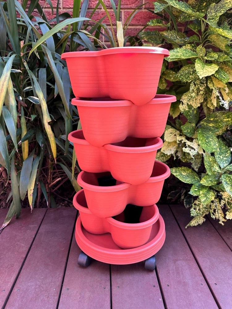 Stackable Planters (5 Tiers)