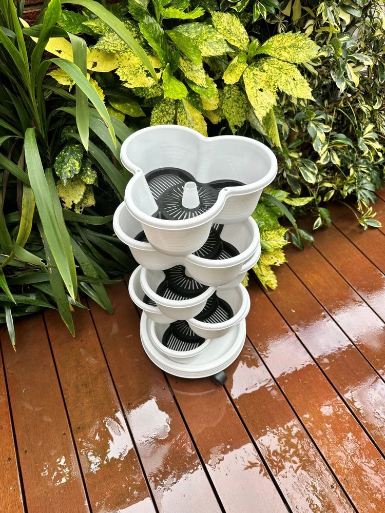 Stackable Planters (5 Tiers)
