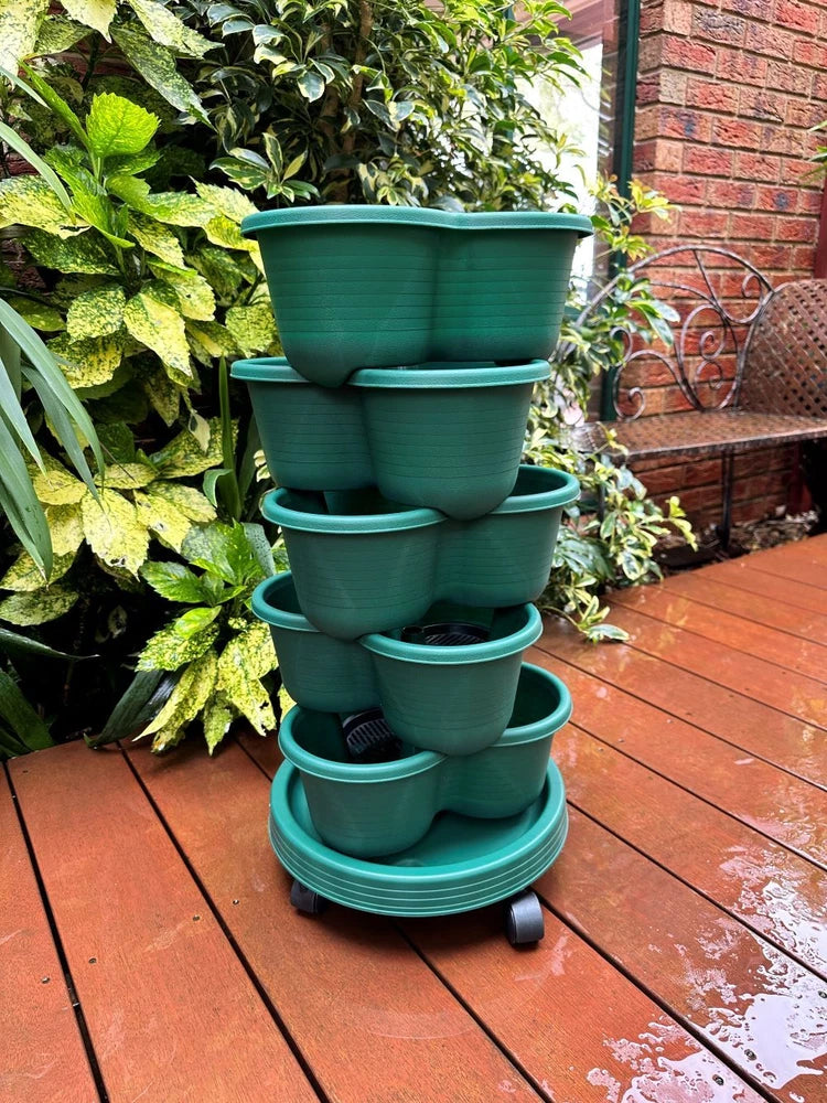 Stackable Planters (5 Tiers)