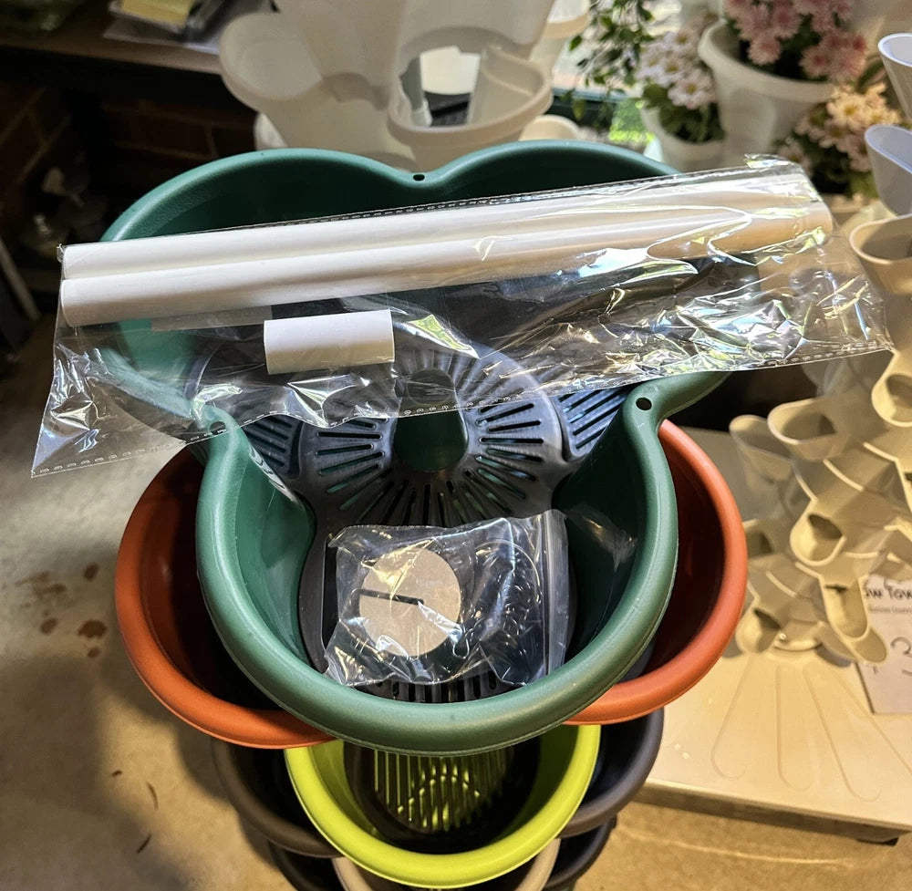 Stackable Planters (5 Tiers)