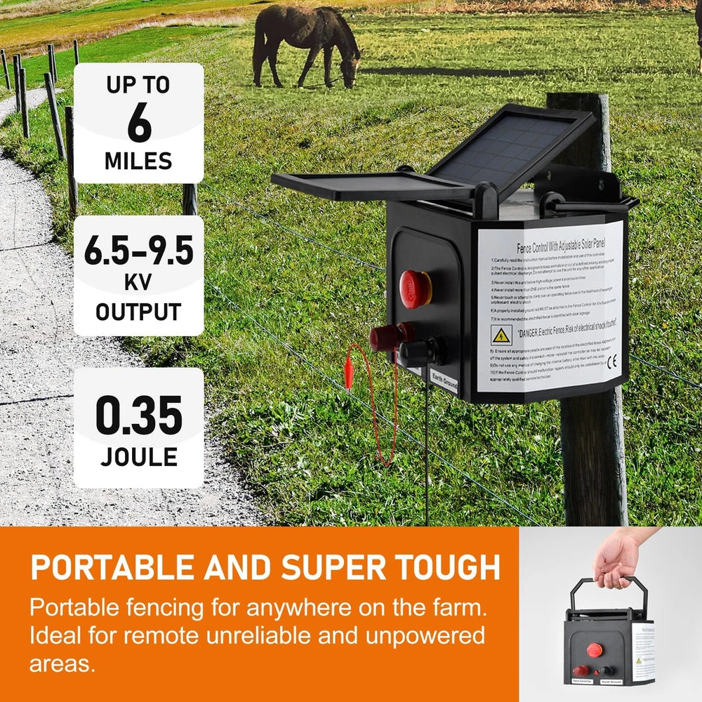 Solar Electric Fence Energiser