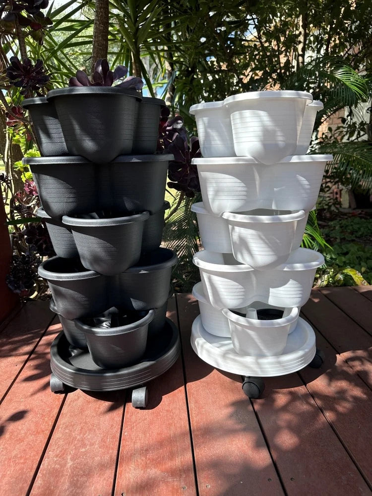 Stackable Planters (5 Tiers)