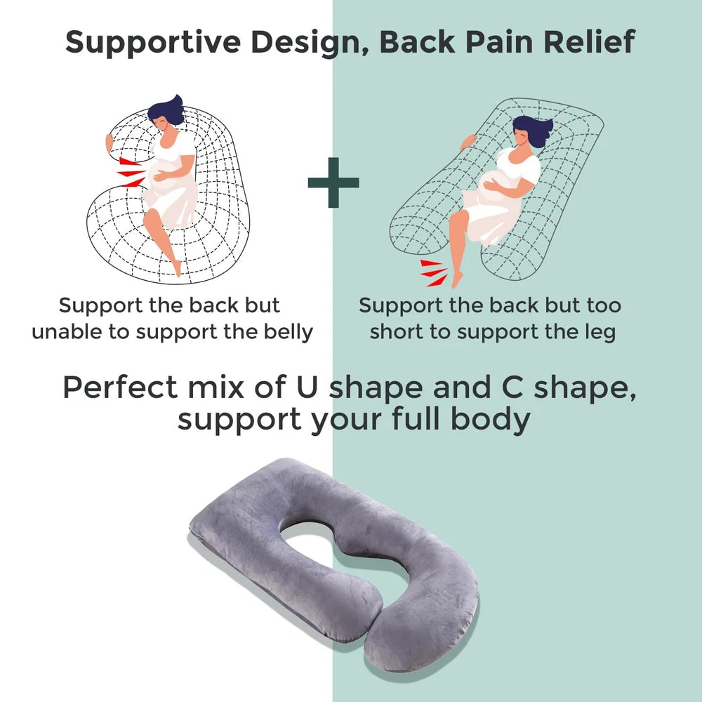 U-Shaped Pregnancy Pillow