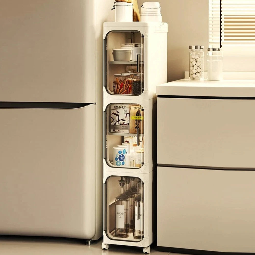 Multi-Layer Storage Cabinet