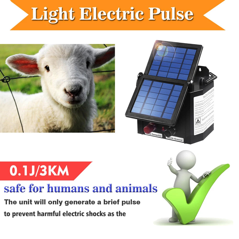 Solar Electric Fence Energiser