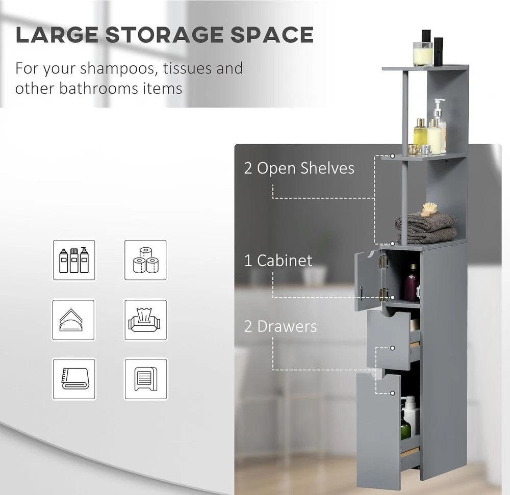 Tall Slim Cabinet