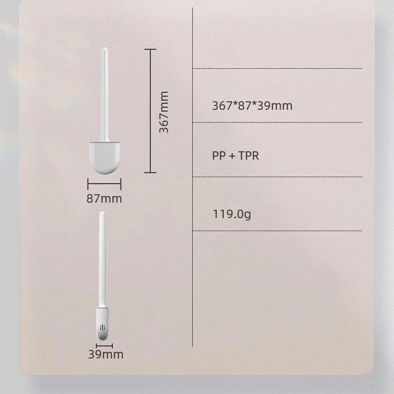 Silicone Bristles Toilet Brush