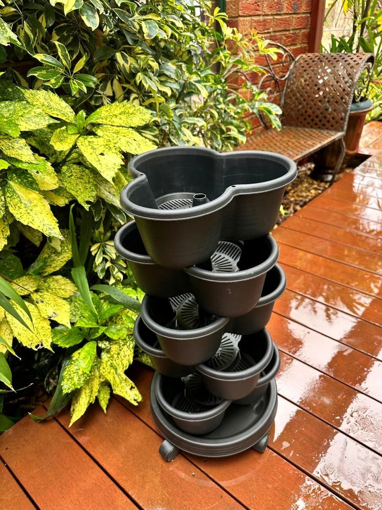 Stackable Planters (5 Tiers)